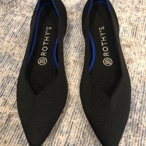 Rothy's Black Solid The Point